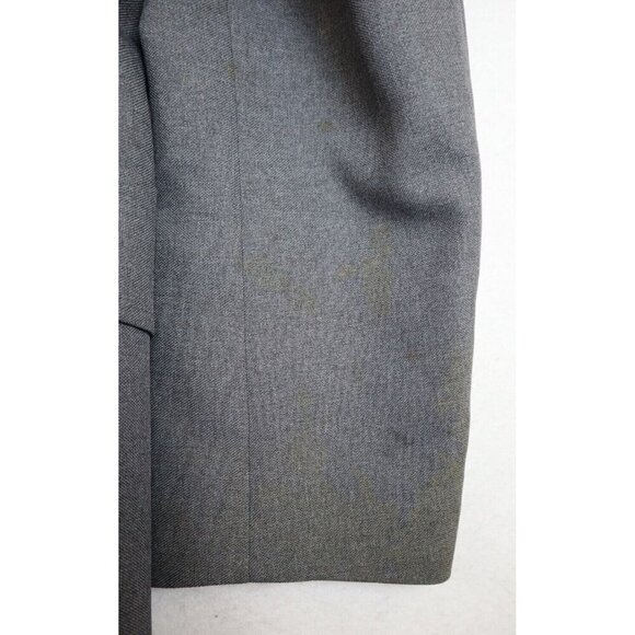 VINTAGE MEN'S GRAY SPORT COAT BLAZER SUIT JACKET - HAGGAR - SIZE 40S - Picture 11 of 15